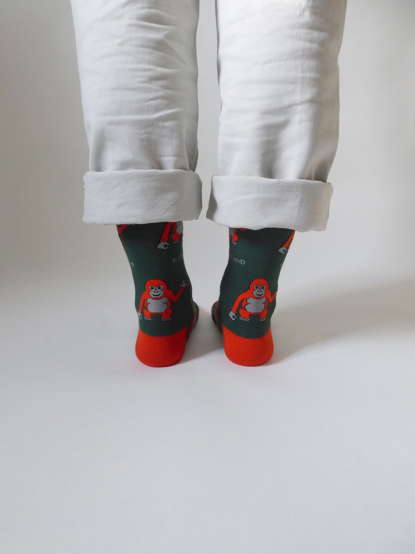 Bare Kind Orangutan Print Bamboo Socks